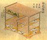 Brooklyn Museum: Collection of wood-block prints of traditional objects to be displayed at seasonal festivals.