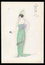 Brooklyn Museum: Fashion and Costume Sketch Collection, 1912-1950.