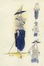 Brooklyn Museum: Fashion and Costume Sketch Collection, 1912-1950.