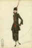 Brooklyn Museum: Fashion and Costume Sketch Collection, 1912-1950.
