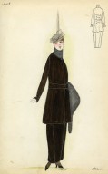 Brooklyn Museum: Fashion and Costume Sketch Collection, 1912-1950.
