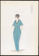Brooklyn Museum: Fashion and Costume Sketch Collection, 1912-1950.