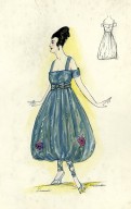 Brooklyn Museum: Fashion and Costume Sketch Collection, 1912-1950.