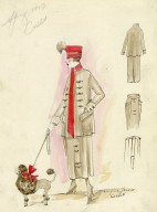 Brooklyn Museum: Fashion and Costume Sketch Collection, 1912-1950.