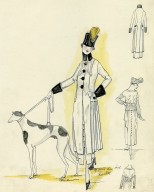 Brooklyn Museum: Fashion and Costume Sketch Collection, 1912-1950.