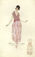 Brooklyn Museum: Fashion and Costume Sketch Collection, 1912-1950.