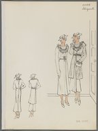 Brooklyn Museum: Fashion and Costume Sketch Collection, 1912-1950.