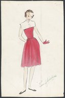 Brooklyn Museum: Fashion and Costume Sketch Collection.