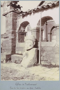 Brooklyn Museum: Mission scientifique française en Amérique du sud : travaux et fouilles de Tiahuanaco 1903.