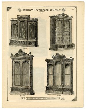 Brooklyn Museum: Brooklyn Furniture Co. : illustrated catalogue : warerooms, 559 to 571 Fulton Street, Brooklyn, N.Y.