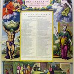 Nicolas Sanson. Atlas nouveau, 1692. Table of contents.