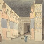 G.B. Belzoni. Narrative of the operations and recent discoveries within the pyramids, temples, tombs, and excavations in Egypt and Nubia, 1821. Plate 43.