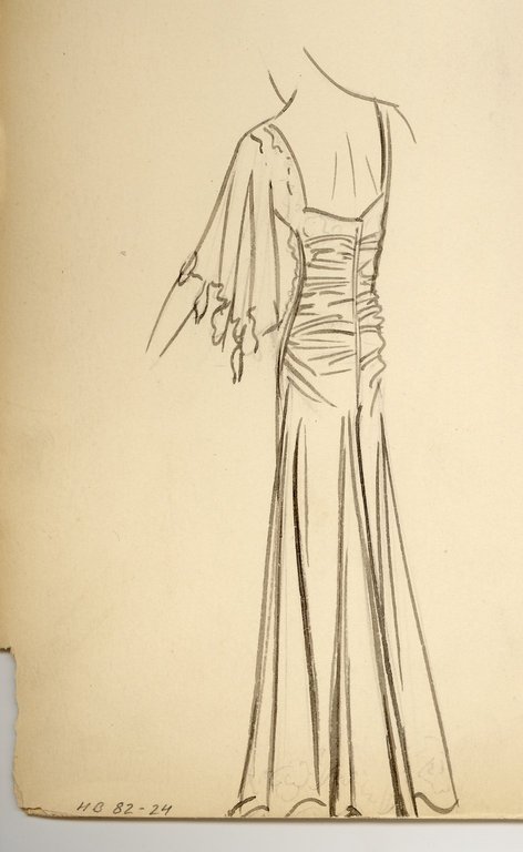 Brooklyn Museum: Fashion and Costume Sketch Collection, 1912-1950.