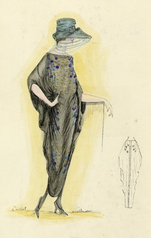 Brooklyn Museum: Fashion and Costume Sketch Collection, 1912-1950.