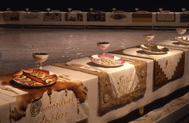 Brooklyn Museum: Judy Chicago: The Dinner Party
