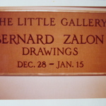 Drawings by Bernard Zalon