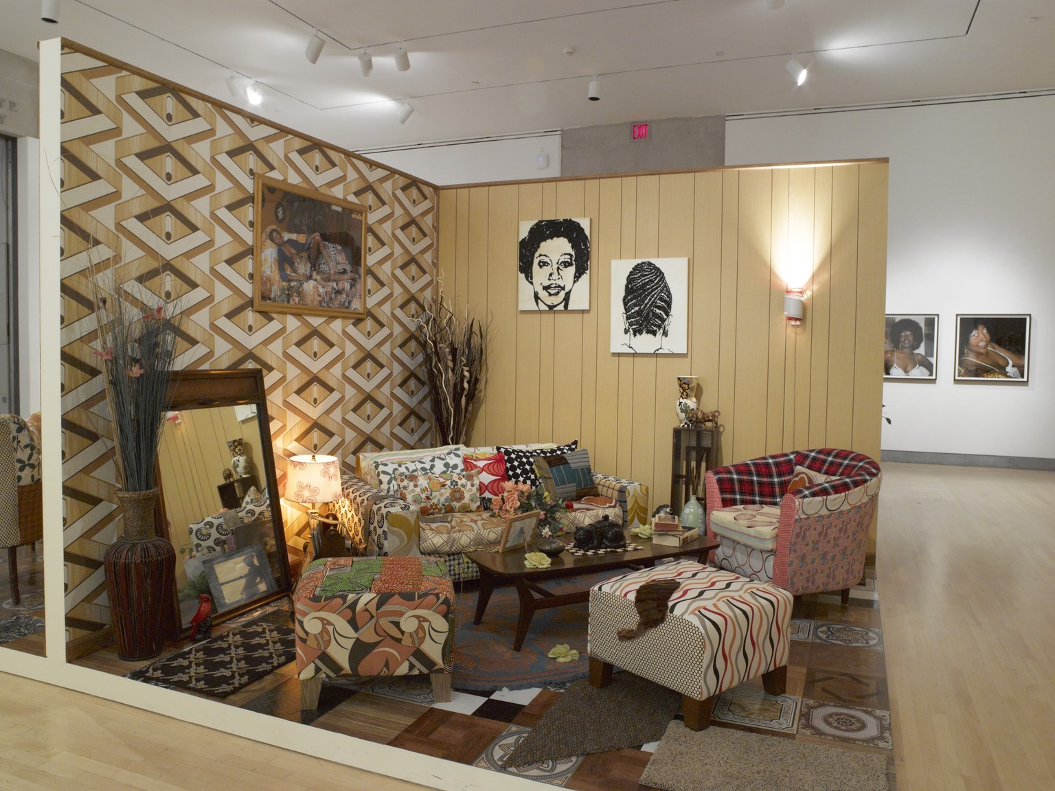 Brooklyn Museum: Mickalene Thomas: Origin of the Universe