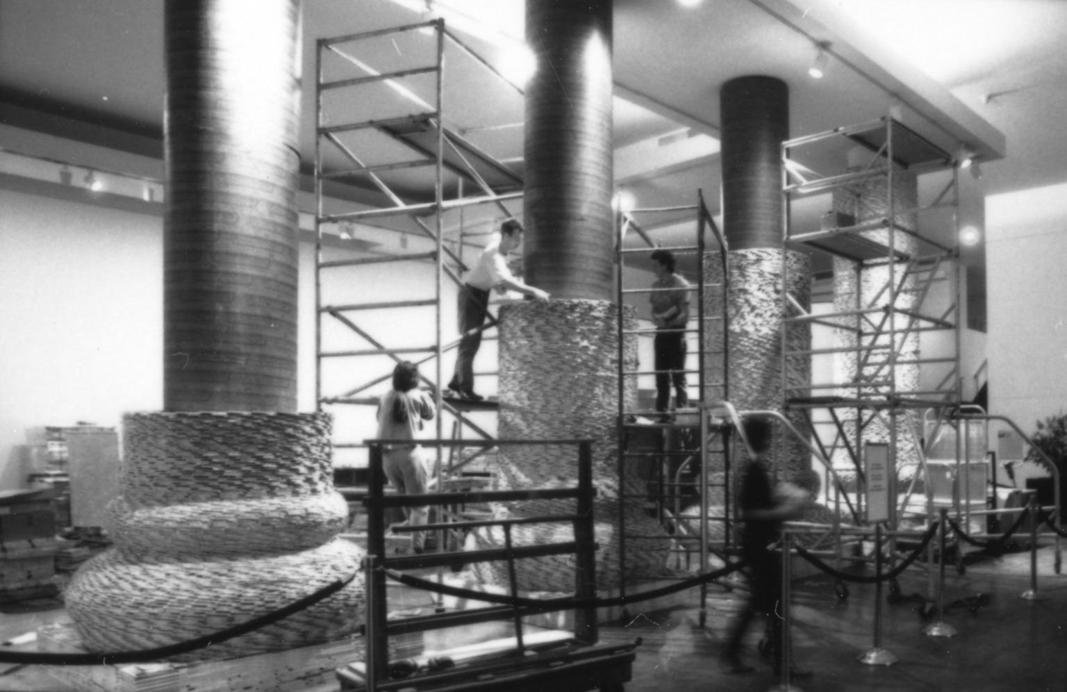 Brooklyn Museum: David Mach: A Hair's Breadth