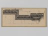 Brooklyn Museum: Antique Cornice in the Church of the Holy Sepulchre, Jerusalem (Corniche antique encastrée dans la façade de l'église du Saint-Sépulcre à Jérusalem)