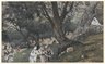 Brooklyn Museum: Jesus Went Out into a Desert Place (Jésus va dans un endroit désert)