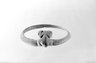 Brooklyn Museum: Carved Frog-shaped Bracelet