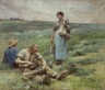 Brooklyn Museum: Old Harvester's Meal (La soupe du vieux faucheur)