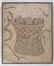 Mosaic of Round Basket with Bread