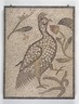 Mosaic of a Bird in a Vine