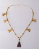 Brooklyn Museum: Necklace with Fly Pendant