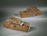 Wolf or Sisiutl Mask (One of a Pair)