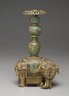 Figure of an Elephant with Two Miniature Vases