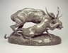 Panther Seizing a Stag (Panth&Atilde;&uml;re saisissant un cerf)