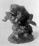 Brooklyn Museum: Bear on a Tree, Devouring an Owl (Ours Monté sur un arbre, mangeant un hibou)