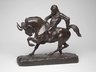 Brooklyn Museum: Ape Riding a Gnu (Singe monté sur un gnou)