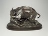 Elephant Crushing a Tiger (&Atilde;�l&Atilde;&copy;phant &Atilde;&copy;crasant un tigre)