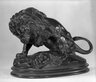 Lion and Snale, No. 3, Sketch (Lion au serpent no 3, esquisse)