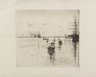 Brooklyn Museum: Laguna with Steamers and Gondolas