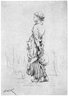Brooklyn Museum: Peasant with Water Jug: Study for 