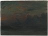 Sunset - Last Reflections - Cloud Study