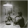 Brooklyn Museum: Untitled (Man Smoking/Malcolm X), from the Kitchen Table series