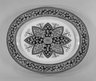 Large Oval Platter; Primrose Pattern