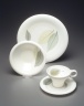 Cup and Saucer, Flair Line, Leaves Pattern