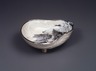 Bowl in the Shape of a Gourd, Kyoto Ware