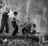 [Untitled] (Group of Boys and Swastika)