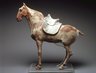 Brooklyn Museum: Figure of a Horse with Saddle