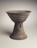 Vessel with High Pedestal