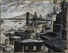View of Manhattan from Brooklyn Bridge