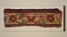 Border Fragment of a Pashmina Carpet with Pattern of Lattice and Blossoms