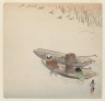 Fisherman with Boy and Boats
