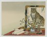 Standing Screen (Tsuitate) of a Tiger